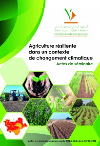Nouvelle parution aux éditions INRA : ouvrage ‘Agriculture résiliente dans un contexte de changement climatique (Actes de séminaire)’